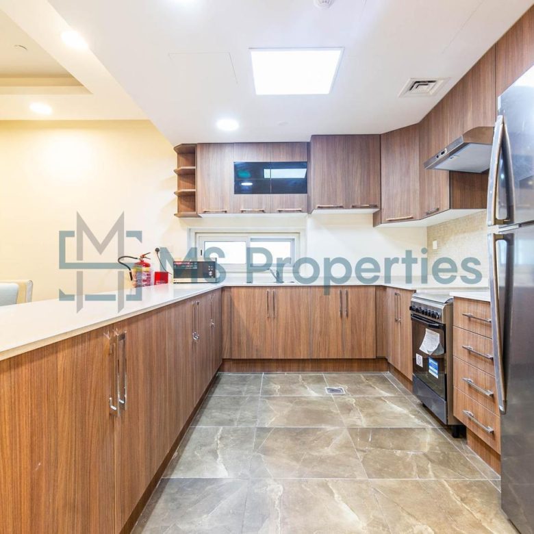 Contemporary 2BHK Apartment with Balcony