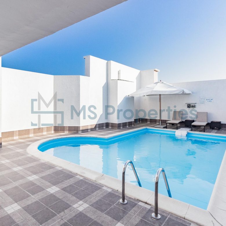 Stunning 1BHK Flat + Bills Included + Pool + Gym