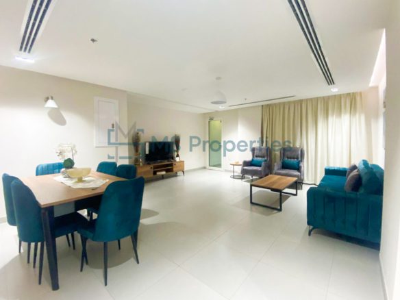 Furnished 2BR Apartment with Amazing Balcony
