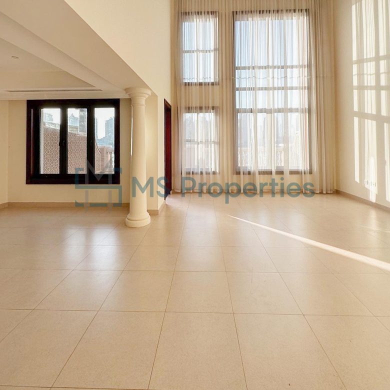 Spacious 4BR + Maid’s Townhouse the Prime location of The Pearl
