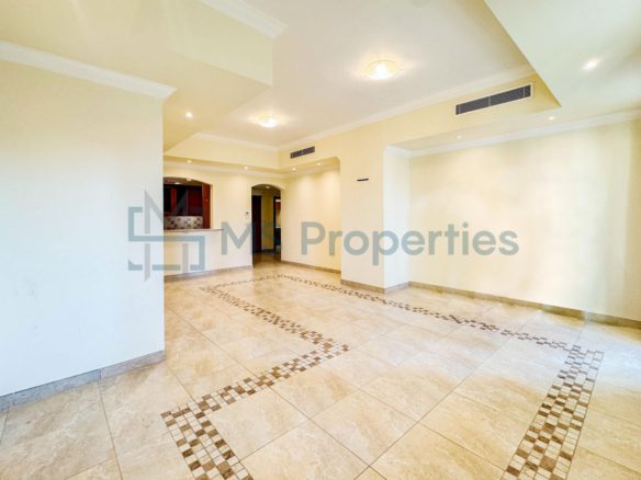 Spacious 1BHK in The Pearl with Great View Balcony