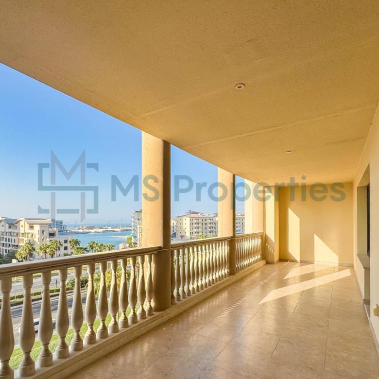 Spacious 1BHK in The Pearl with Great View Balcony