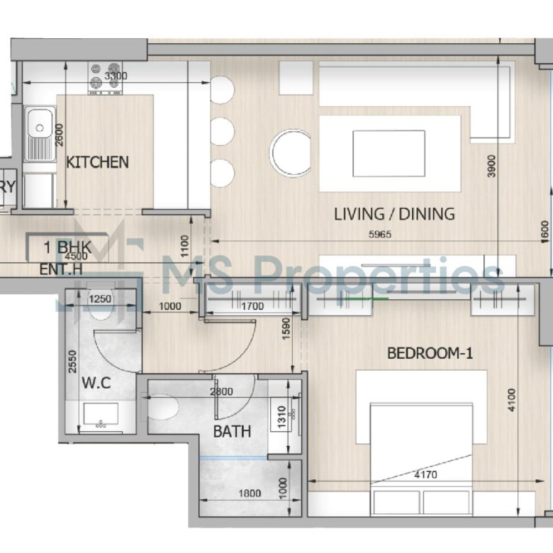 NO COMMISSION Soon to Rise 1BHK Luxurious Flat in Lusail Area
