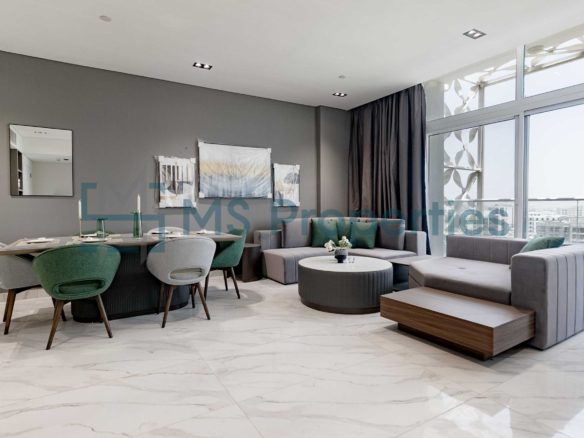 Premium 1BR Apartment | Stunning View in Lusail