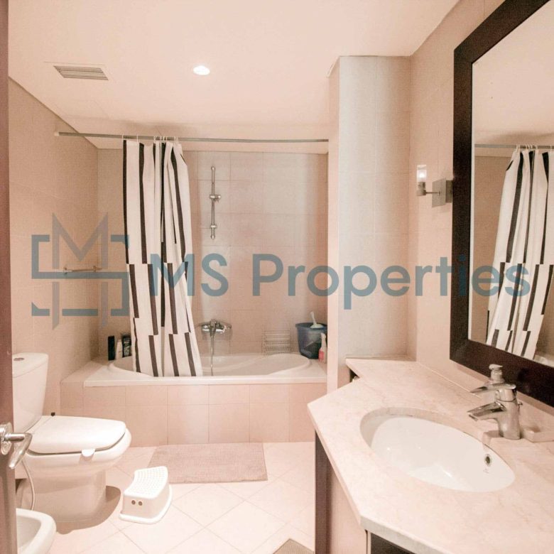 Modern 1-Bedroom Flat in the Heart of The Pearl