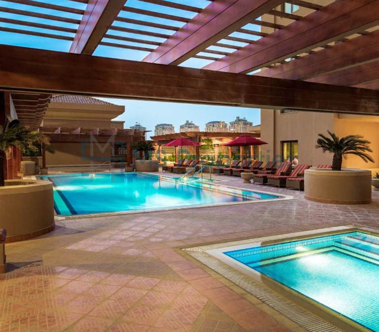 Contemporary 2BR Apartment | Marina Balcony
