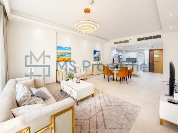 Spectacular 1BR Apartment with Sea View Balcony