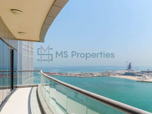 Full Sea View | 1BR Apartment + Office