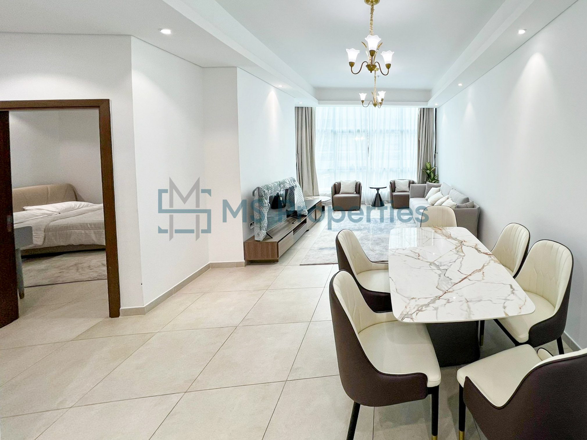 Luxury Modern 2BHK Apartment | Bills Included | City View
