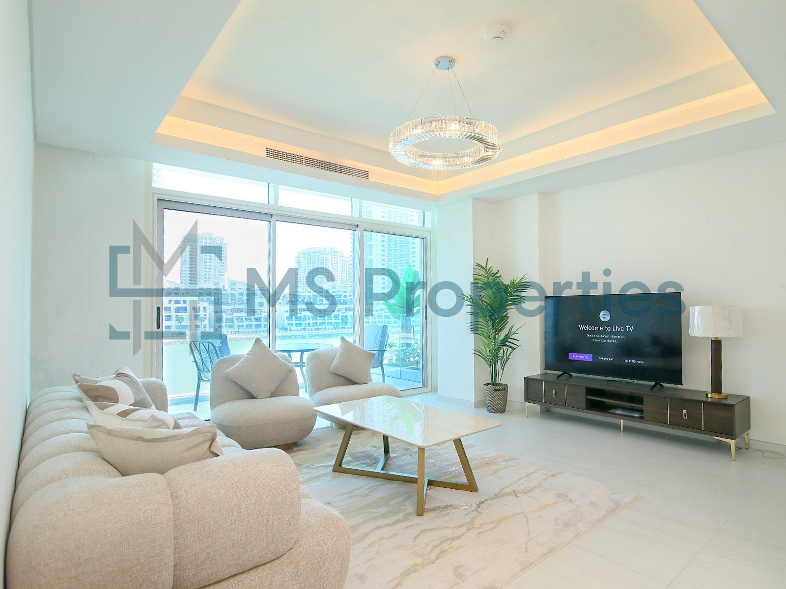 Full Water View Balcony | 1 Bedroom Flat | For Sale