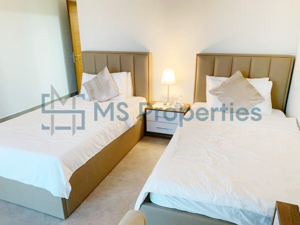 Nicely Furnished 2BR Apartment with Balcony