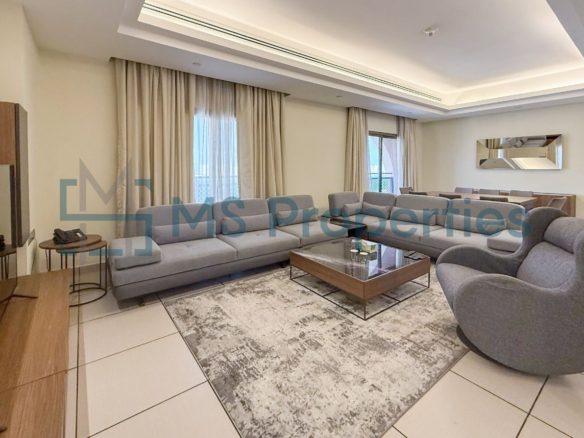 Nicely Furnished 3BHK Apartment with View Balcony