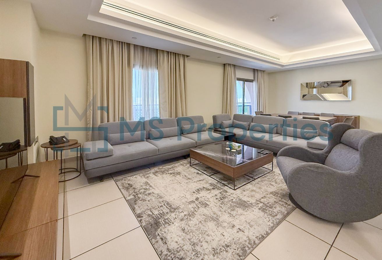 Nicely Furnished 3BHK Apartment with View Balcony
