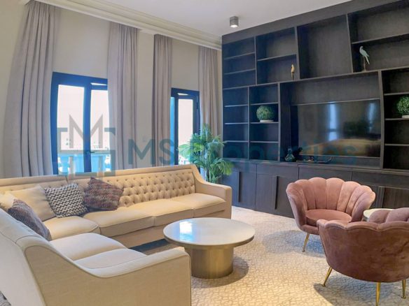 Modern | 3BR Flat with Balcony | Qanat Quartier