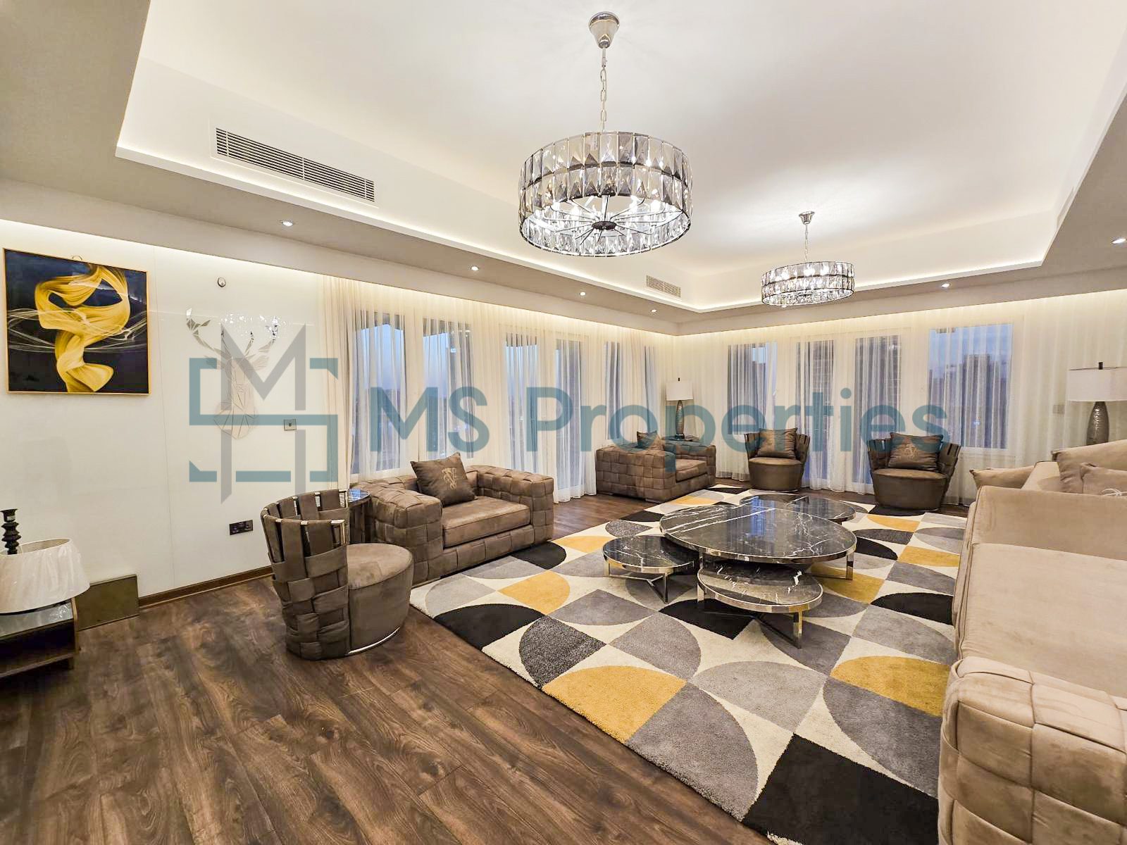 Elegantly 3BHK + Maid Flat with Balcony | For Sale