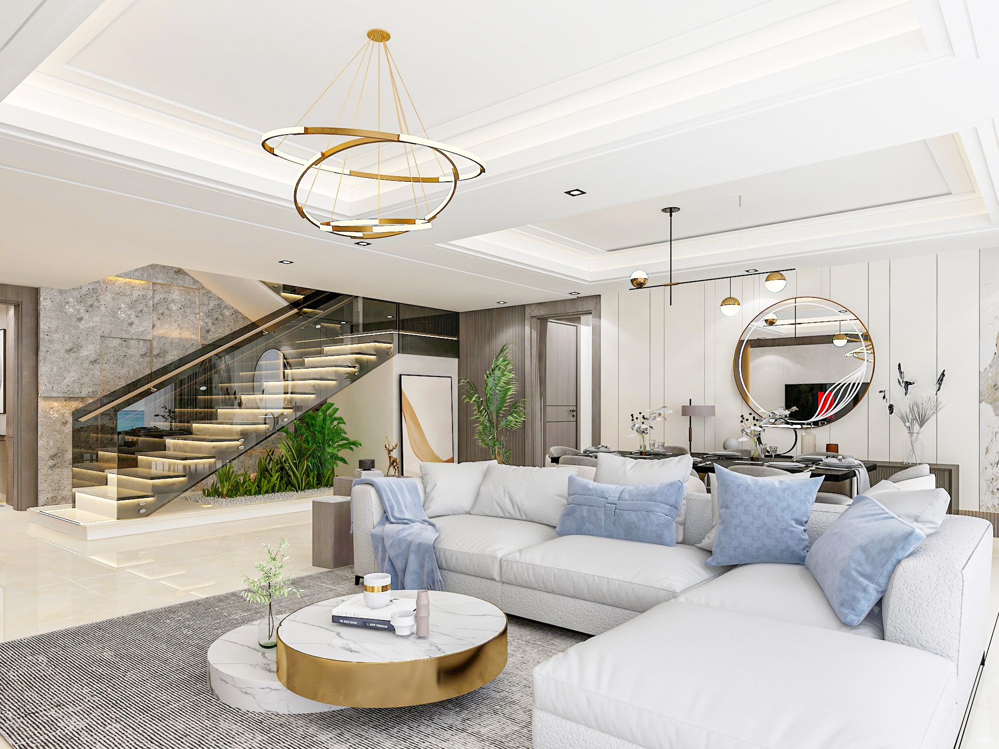 New Rising 5BR Villa with Beach View in Qetaifan Island