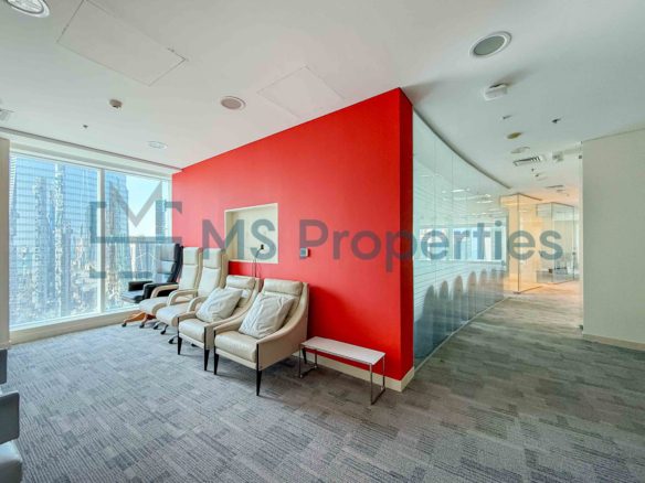 314SQM Semi-Fitted Office Space in West Bay area