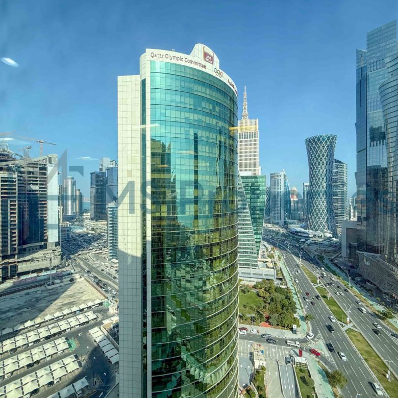 Amazing City View Office Space in West Bay 490SQM