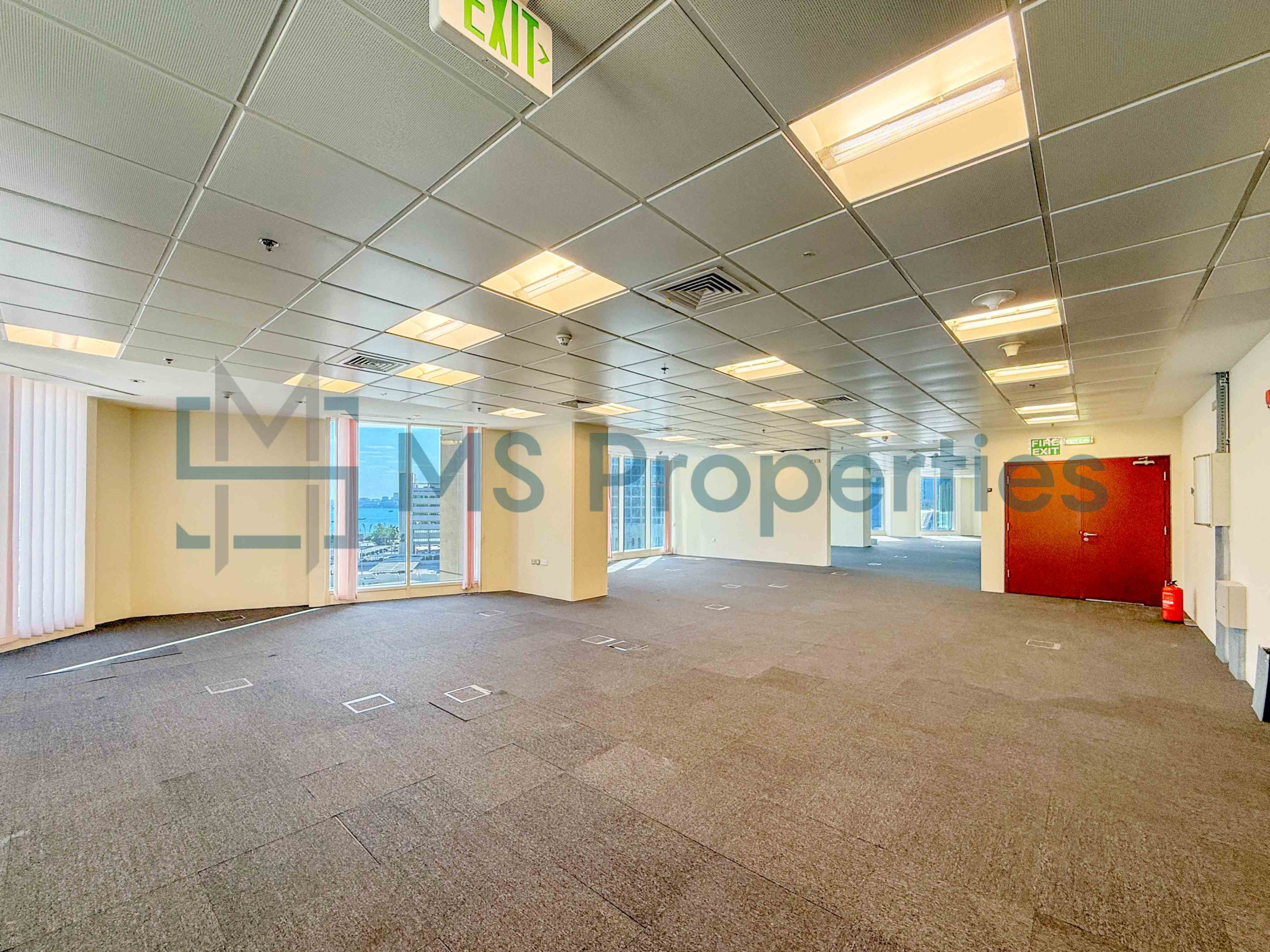 Full Floor Office for Rent with Amazing City View