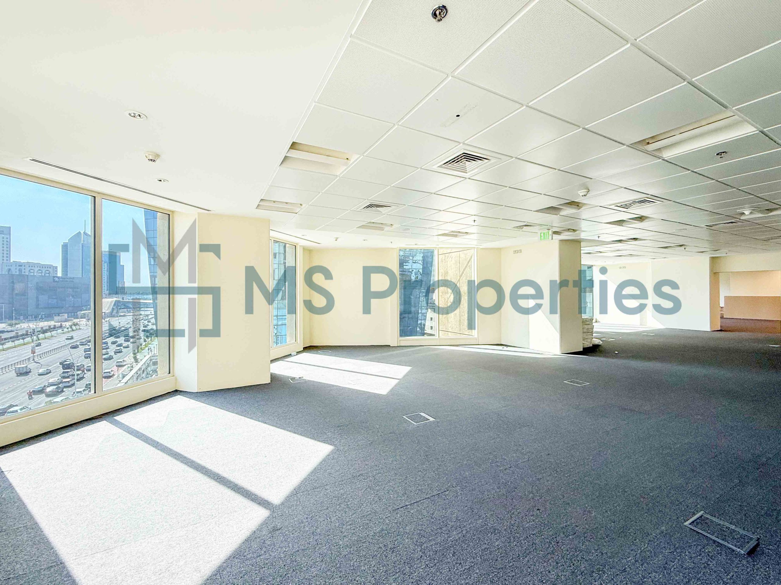 Full Floor Office for Rent with Amazing City View