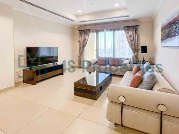 Exquisite | 1BHK+Office Apartment | +Qatar Cool