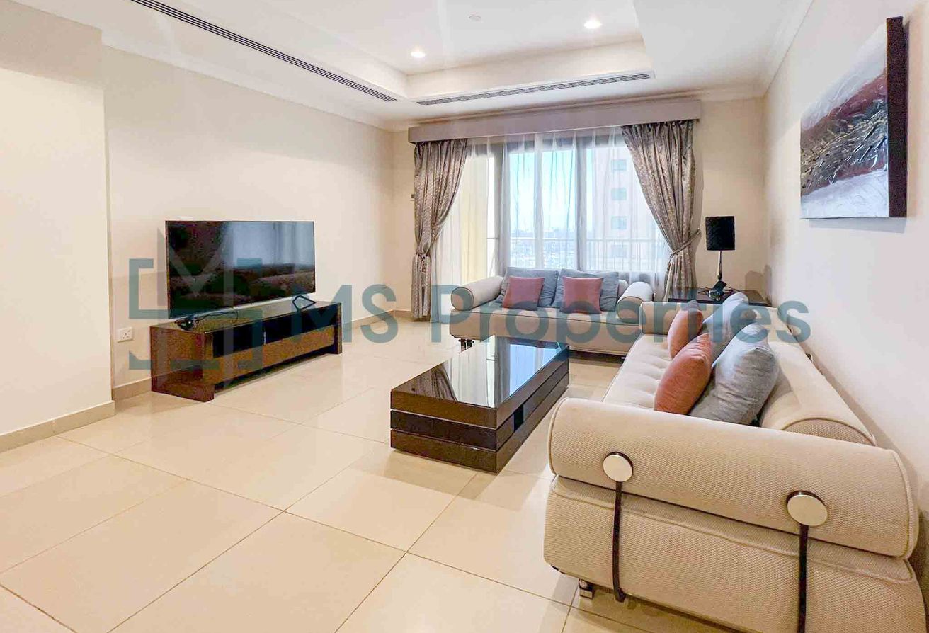 Exquisite | 1BHK+Office Apartment | +Qatar Cool