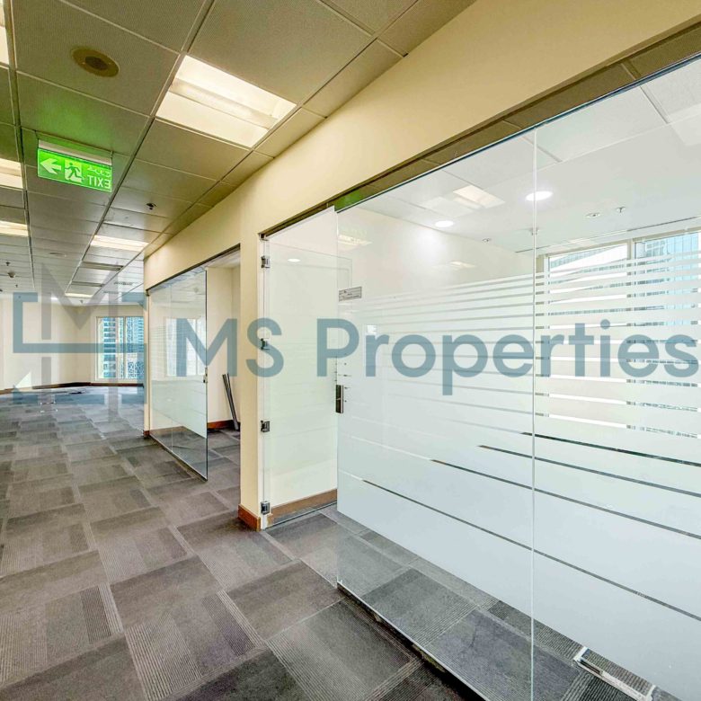 Semi-Fitted Spacious Office Space in West Bay