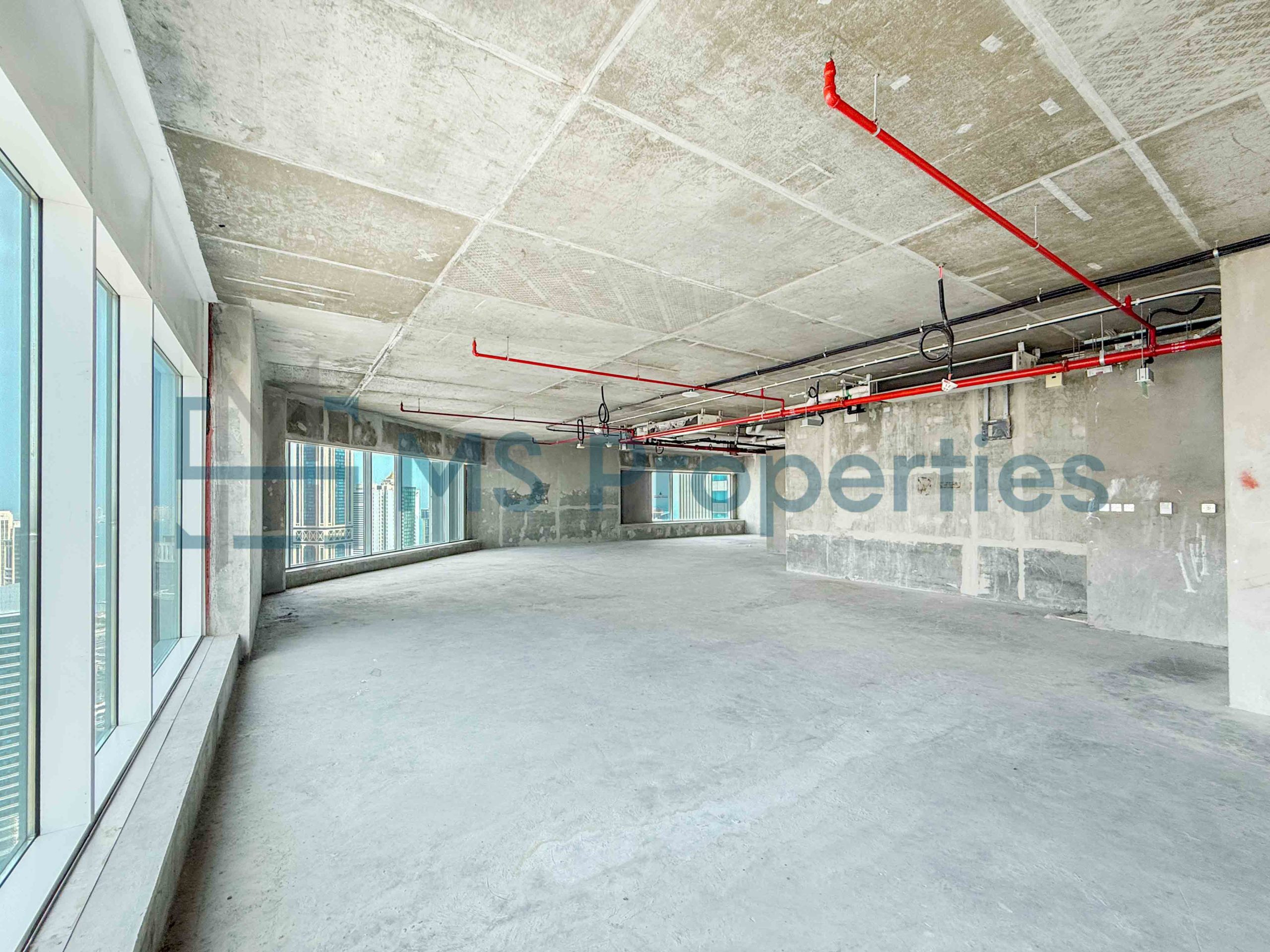 Spacious Shell and Core Office Space In West Bay