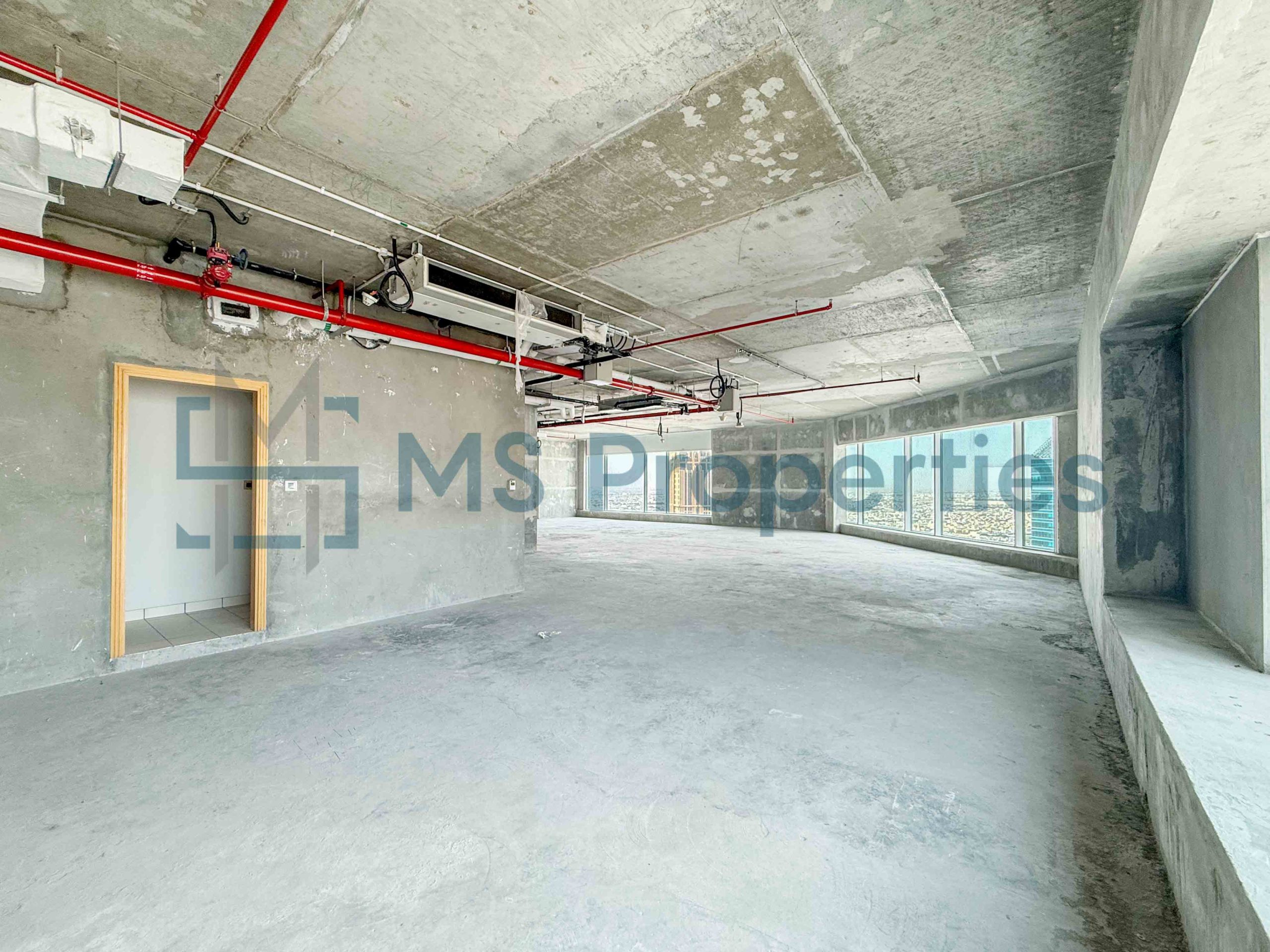 Spacious Shell and Core Office Space In West Bay
