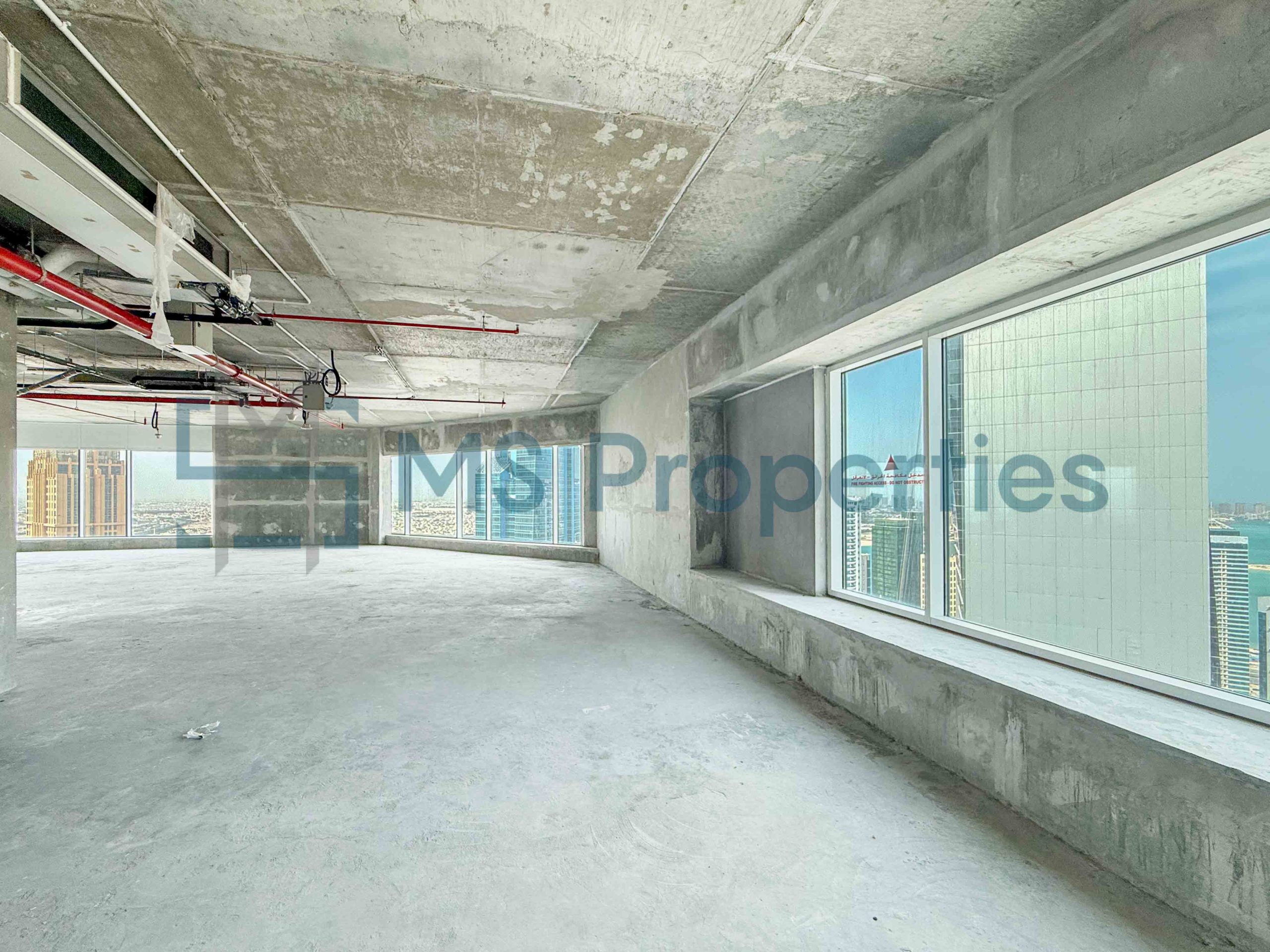 Spacious Shell and Core Office Space In West Bay