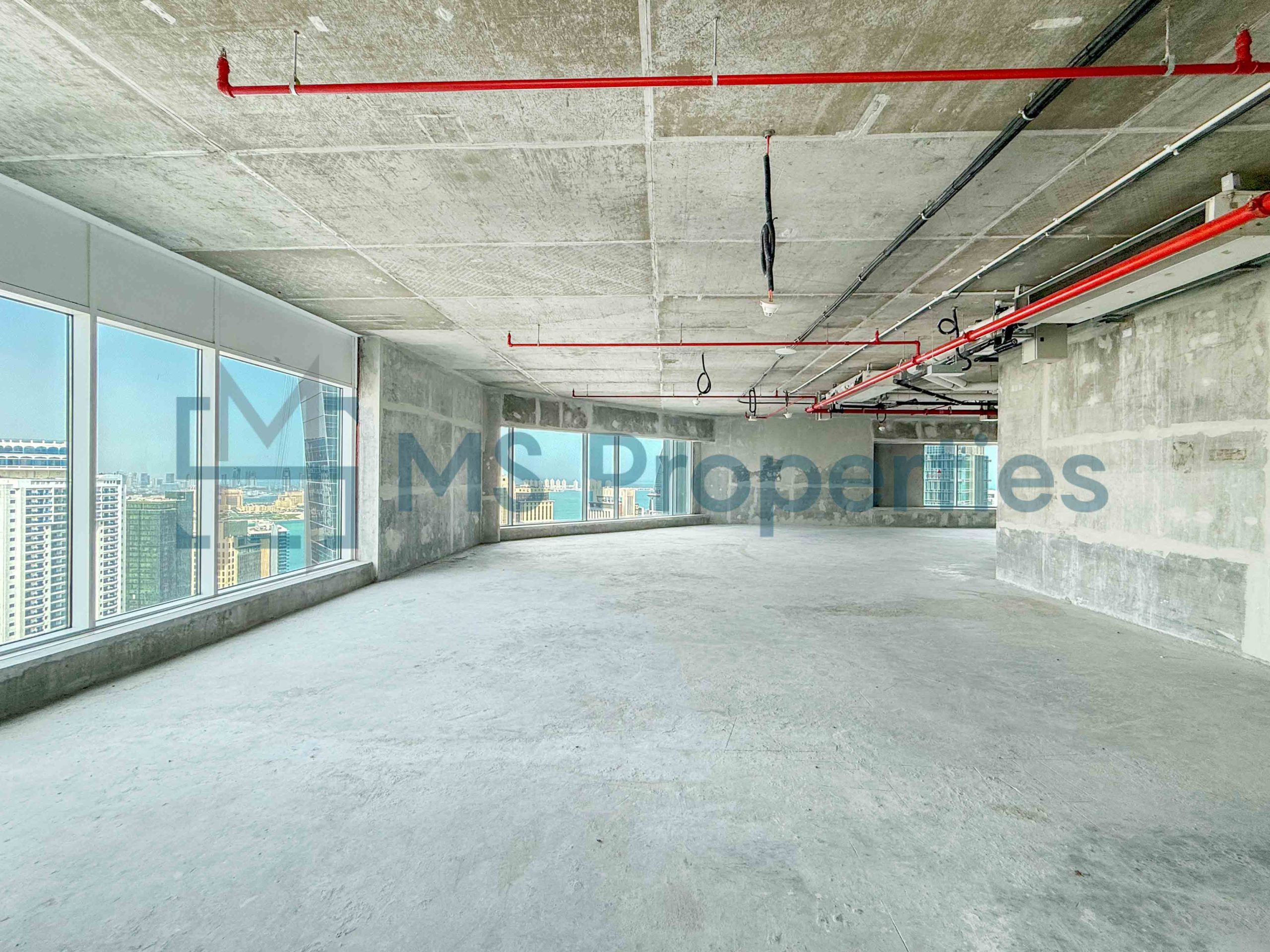 Spacious Shell and Core Office Space In West Bay