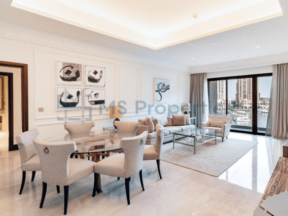 Elegant Style 2BHK+Maid Apartment with Balcony