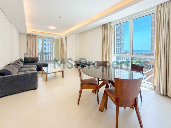 Pristine and Spacious 2BHK Apartment with Balcony