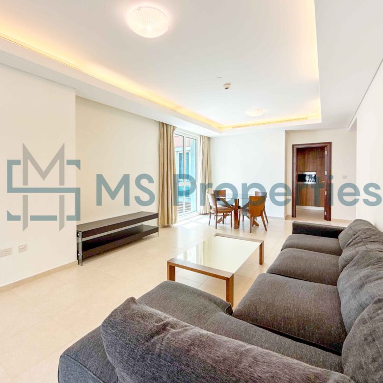 Pristine and Spacious 2BHK Apartment with Balcony