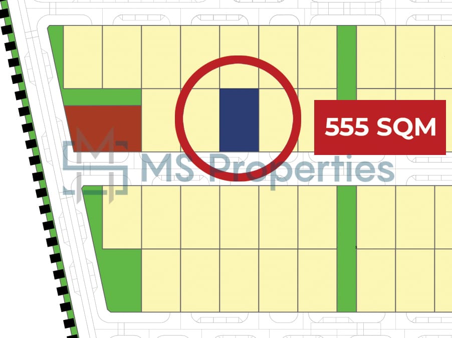 Amazing Offer 555SQM Plot in Huzoom Lusail | For Sale