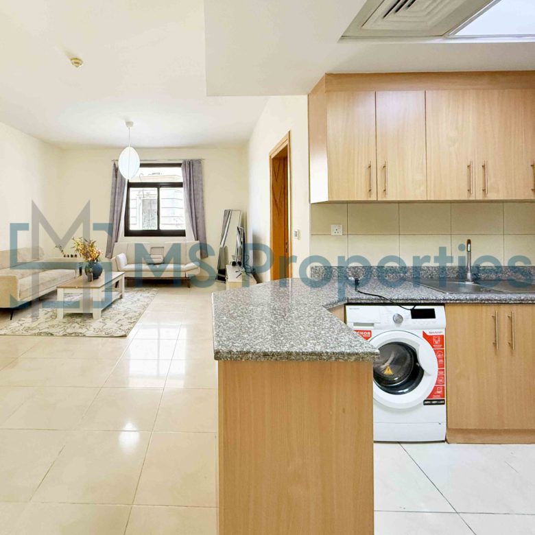 Spacious Furnished 1BHK Flat in Prime Location