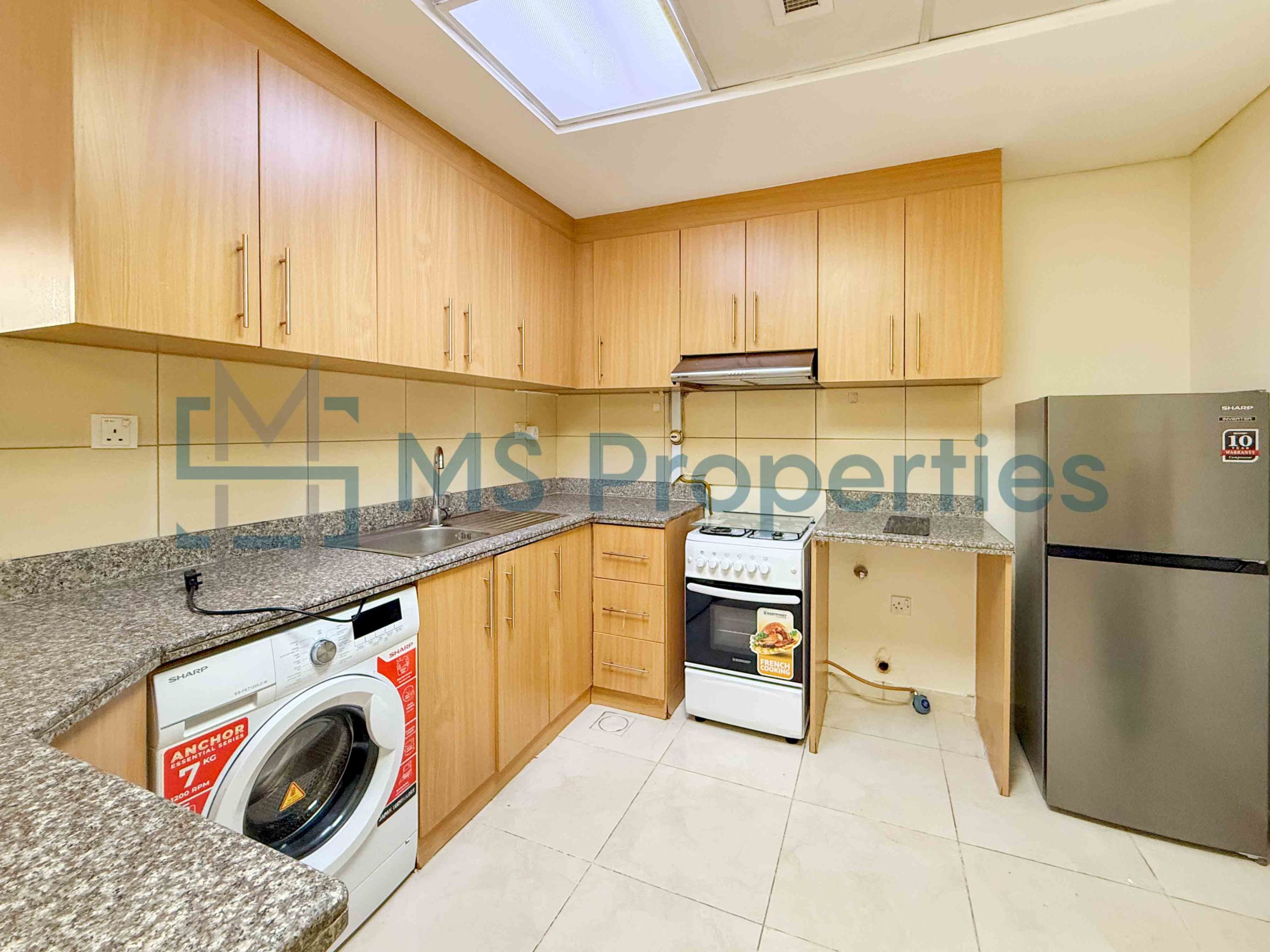 Spacious Furnished 1BHK Flat in Prime Location