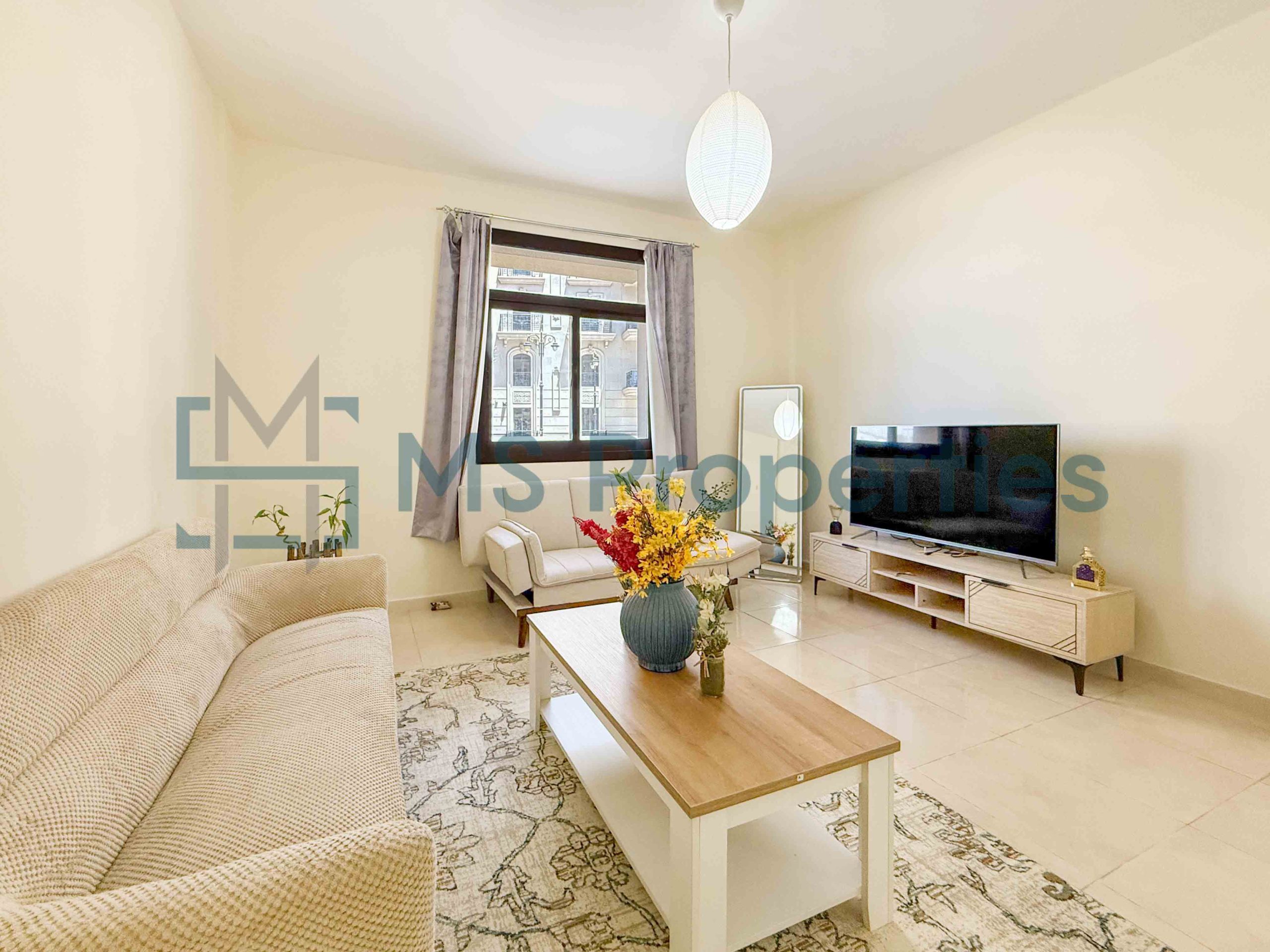 Spacious Furnished 1BHK Flat in Prime Location