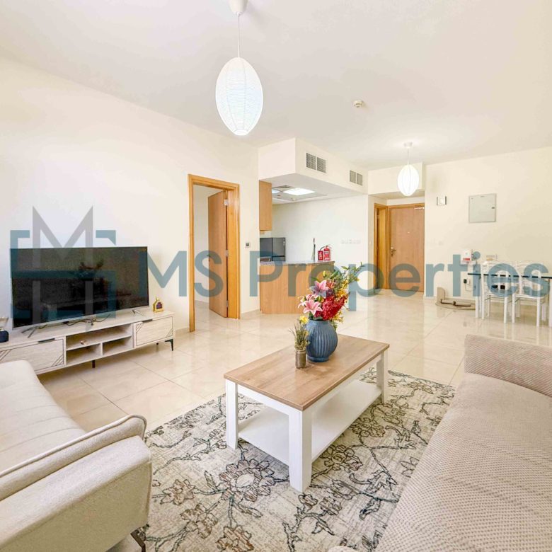 Spacious Furnished 1BHK Flat in Prime Location