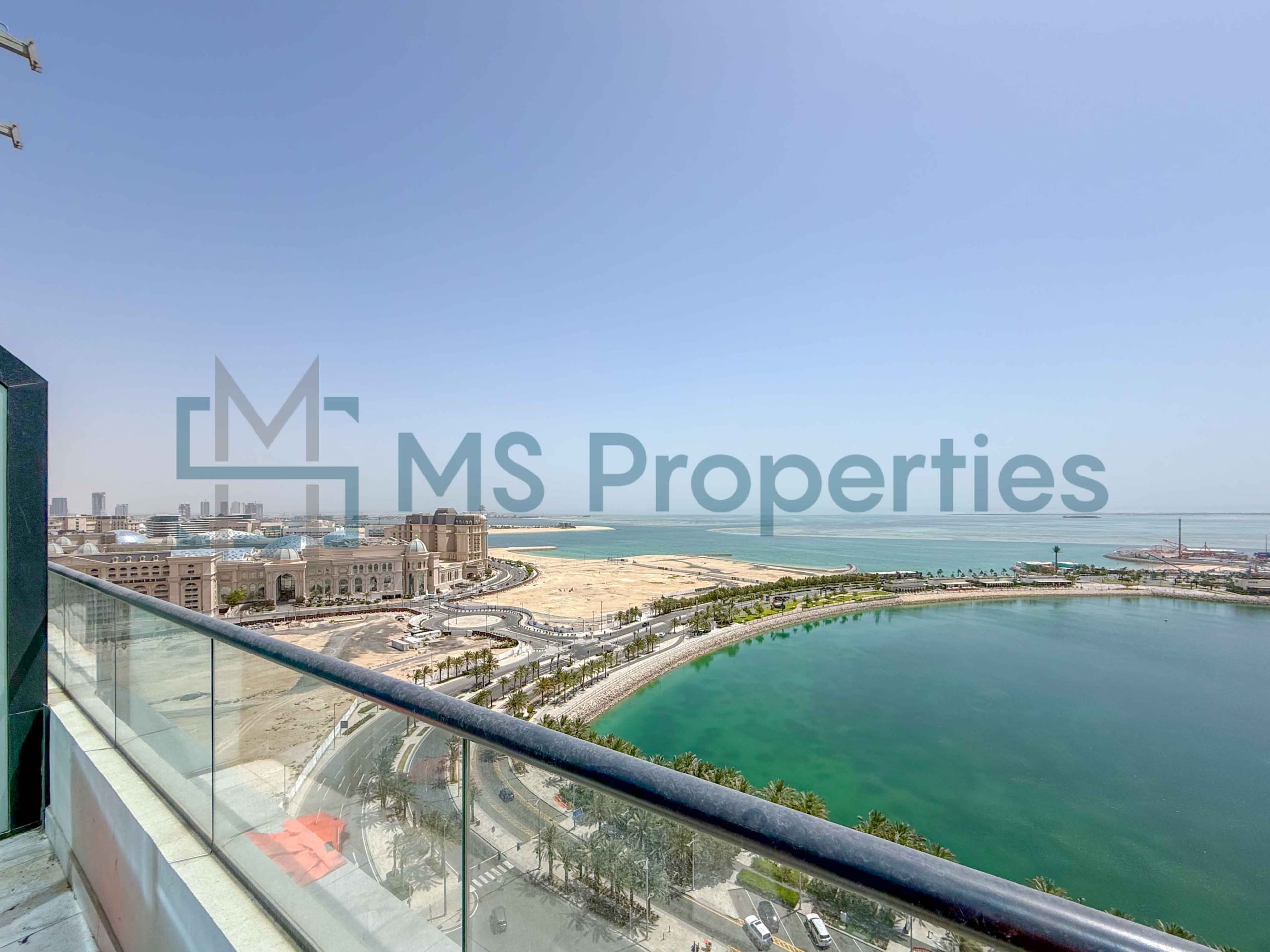 Top Floor 2BHK + Maid Room with Panoramic Balcony View