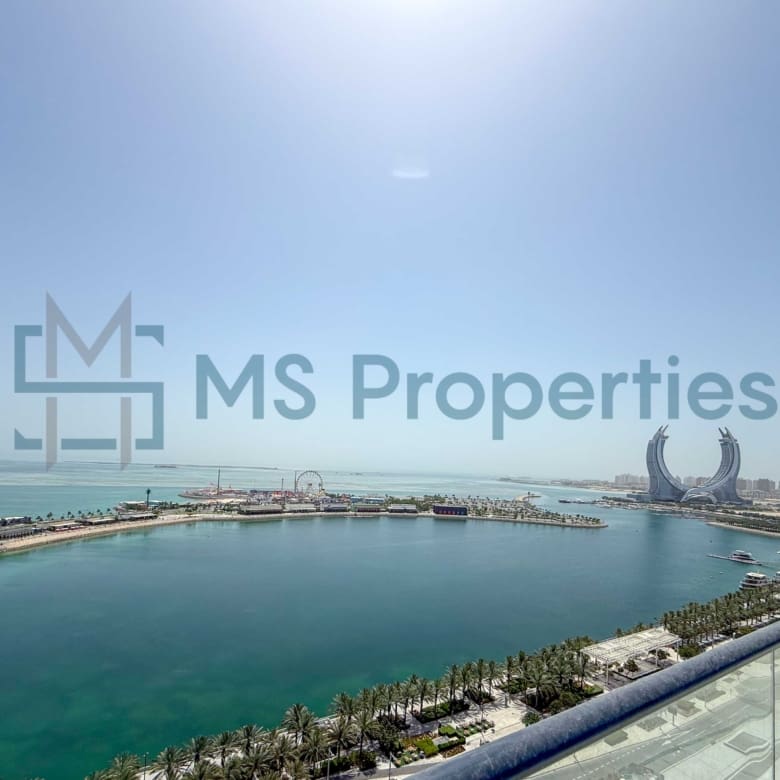 Top Floor 2BHK + Maid Room with Panoramic Balcony View