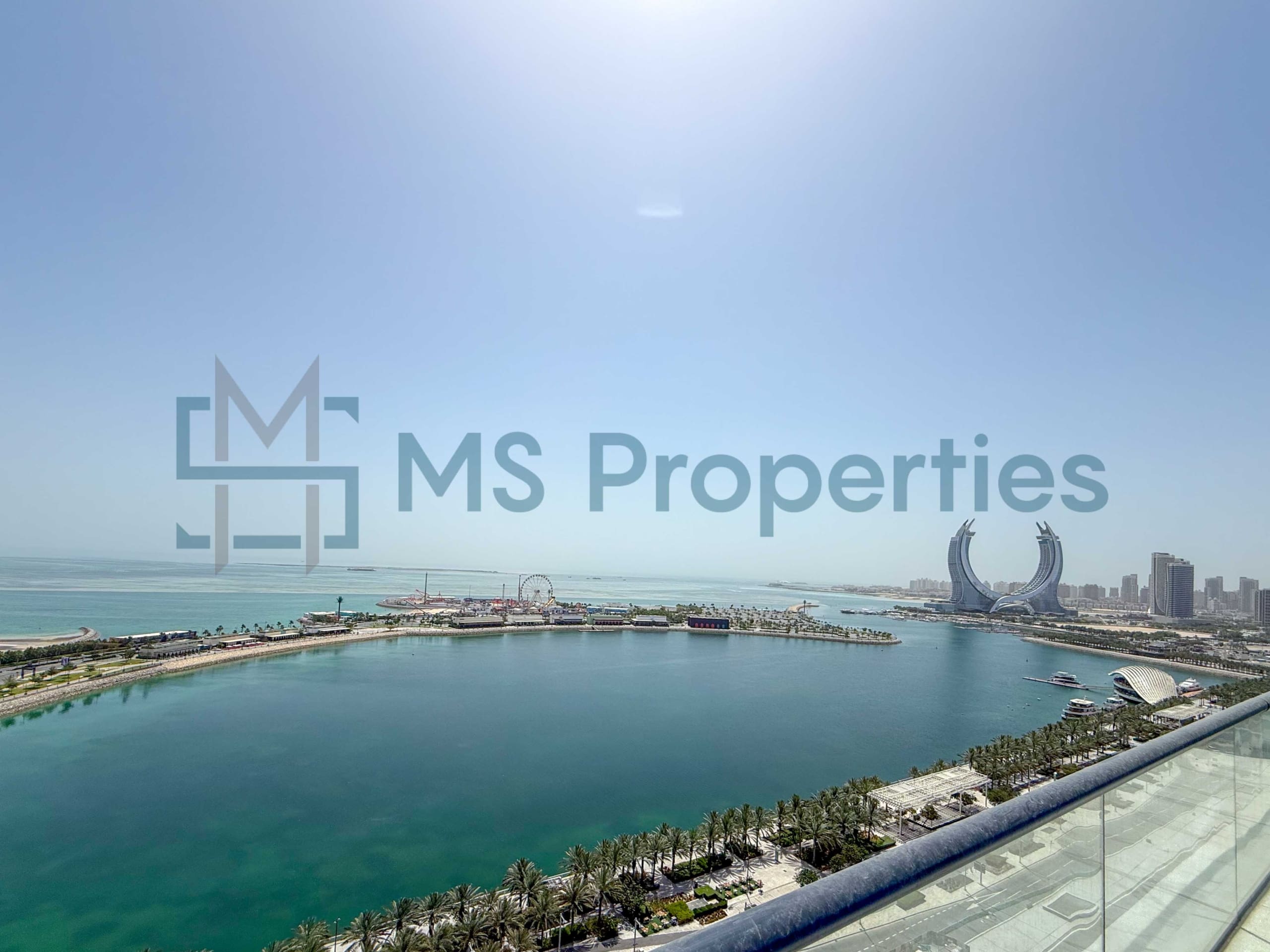 Top Floor 2BHK + Maid Room with Panoramic Balcony View