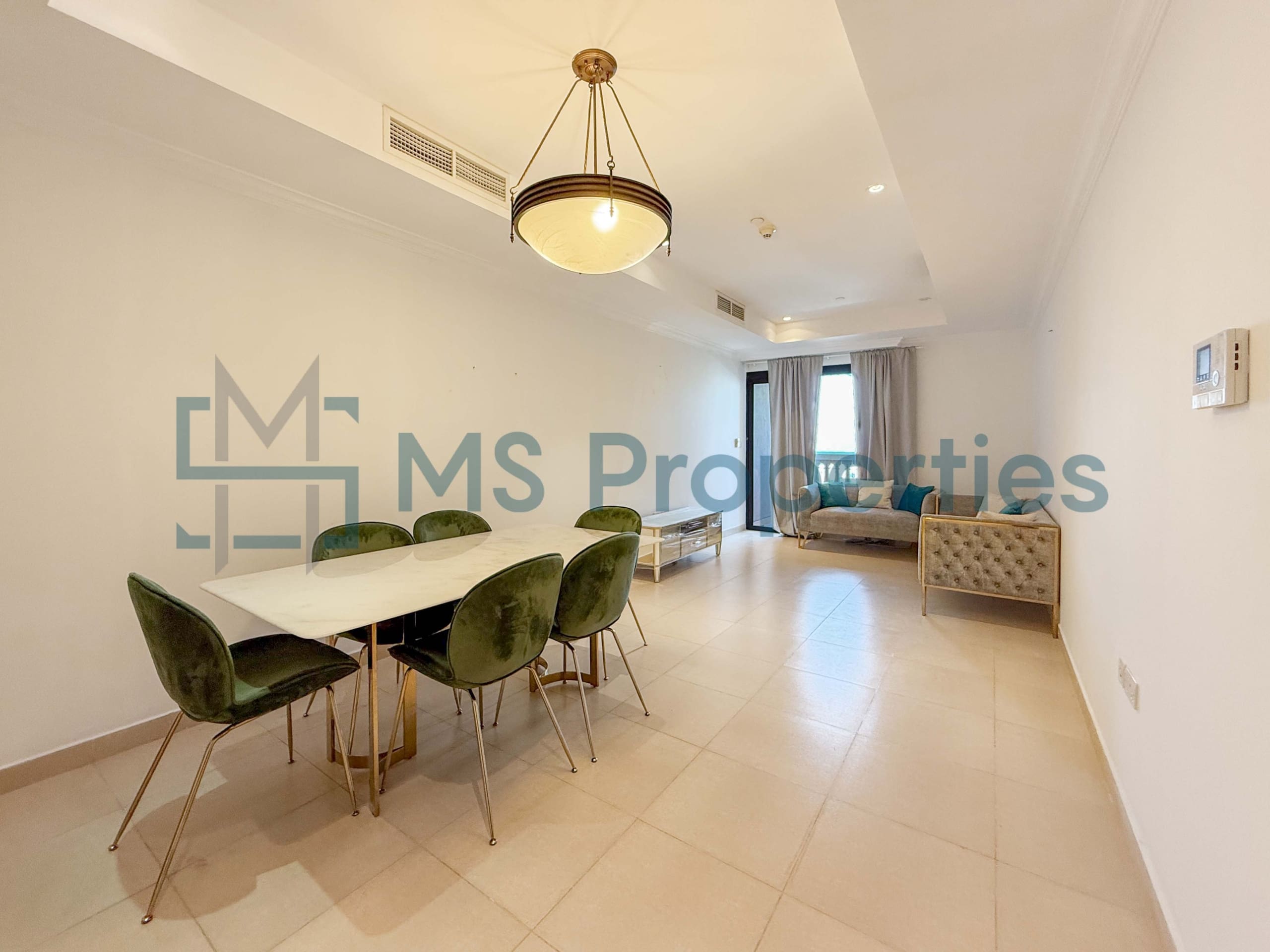 Contemporary 1BHK with Balcony | Amazing Marina View