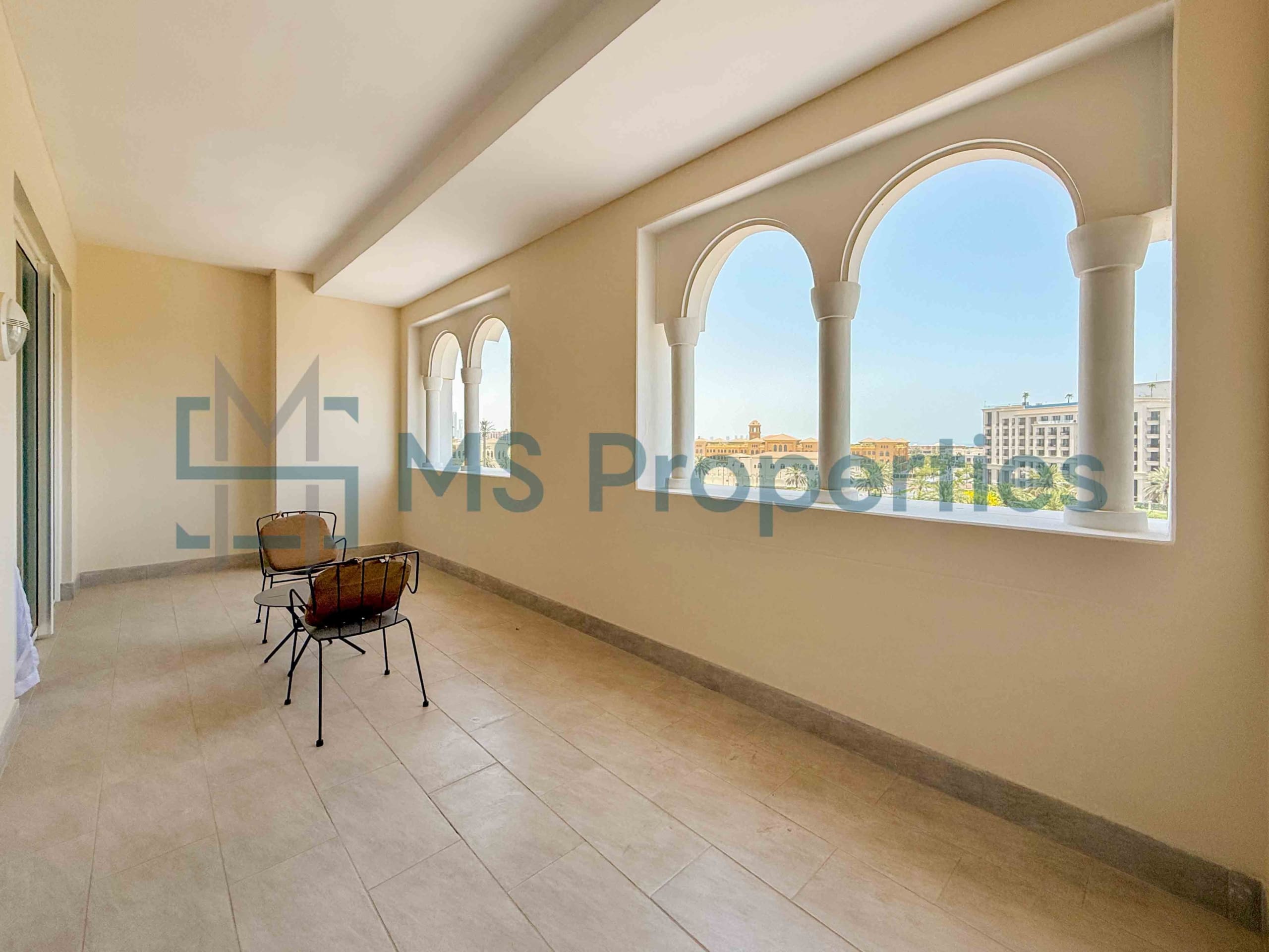 No Comission 1BDR + Office Furnished | Amazing Marina View