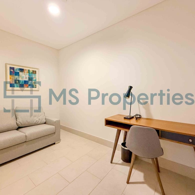 No Comission 1BDR + Office Furnished | Amazing Marina View