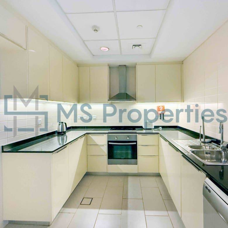 No Comission 1BDR + Office Furnished | Amazing Marina View