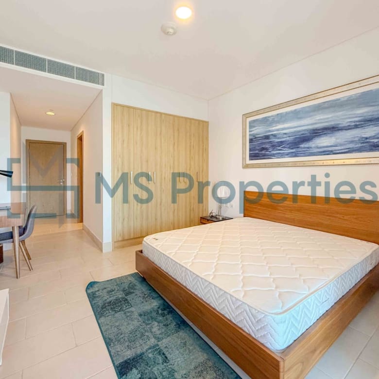 No Comission 1BDR + Office Furnished | Amazing Marina View