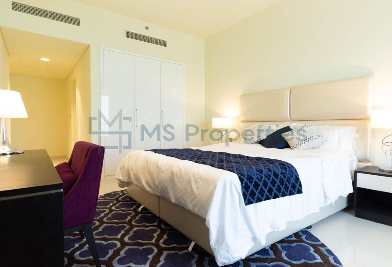 Pristine 2BHK Apartment Furnished | Balcony w/ Sea View