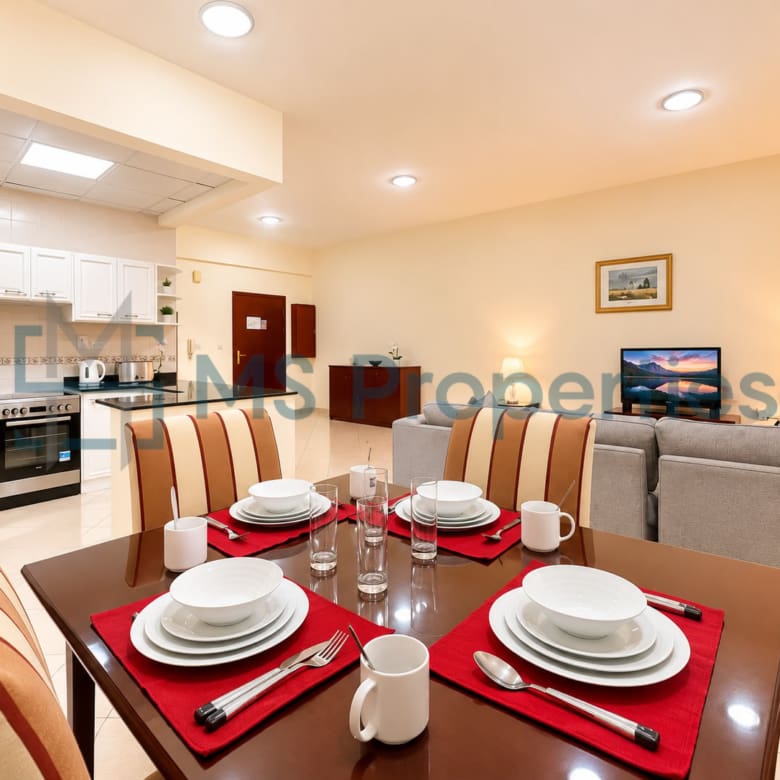 Classic 1BHK Flat in the Heart of Doha | Bills Included