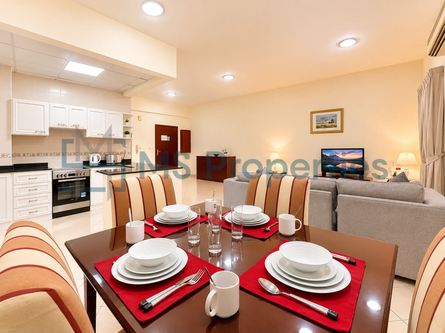 AHB_Musheireb2_-6 Classic 1BHK Flat in the Heart of Doha | Bills Included